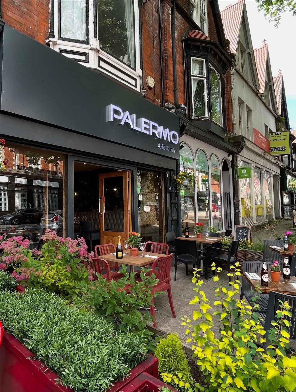 Palermo Restaurant Birmingham